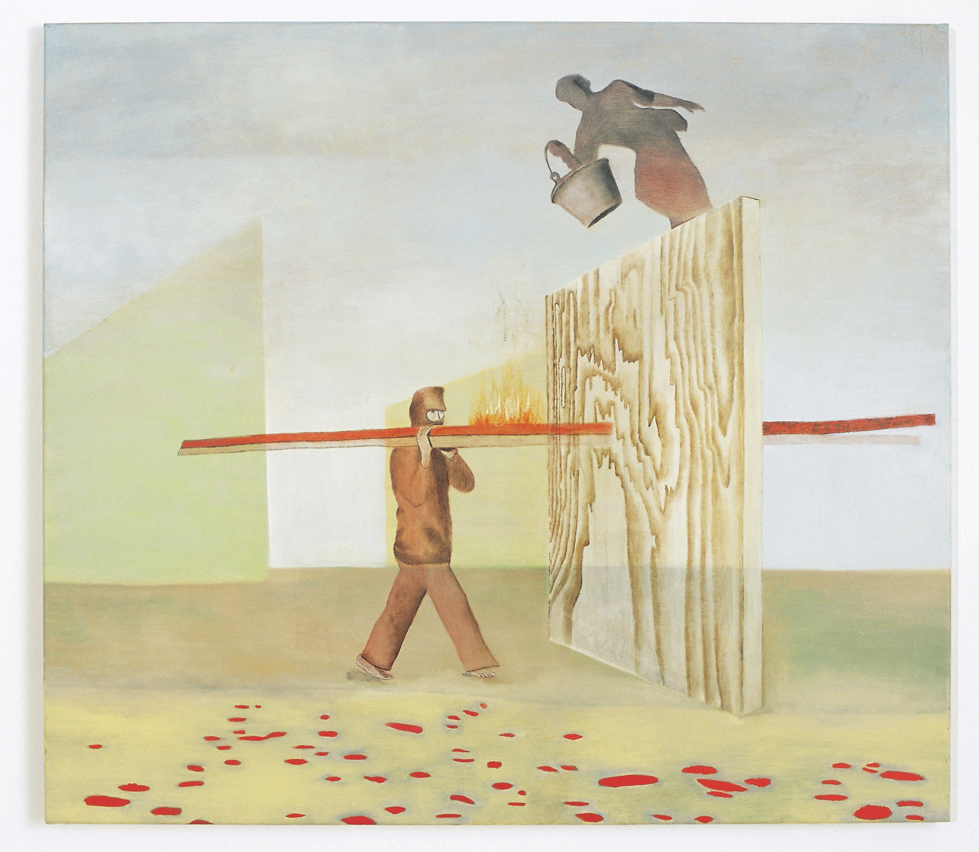 MadeleineKelly The Catalyst 2005 oil on polyester 83 x 94cm