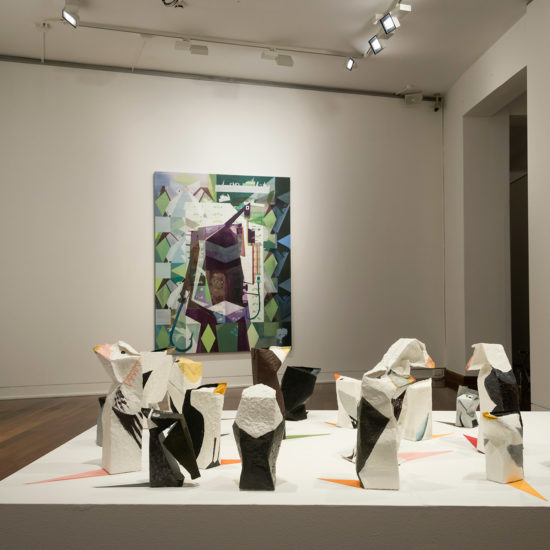 Madeleine Kelly 2017 Diversity and Demise Encounters with pelagic birds and sub-linguistic form Wollongong City Gallery 11 February - 14 May