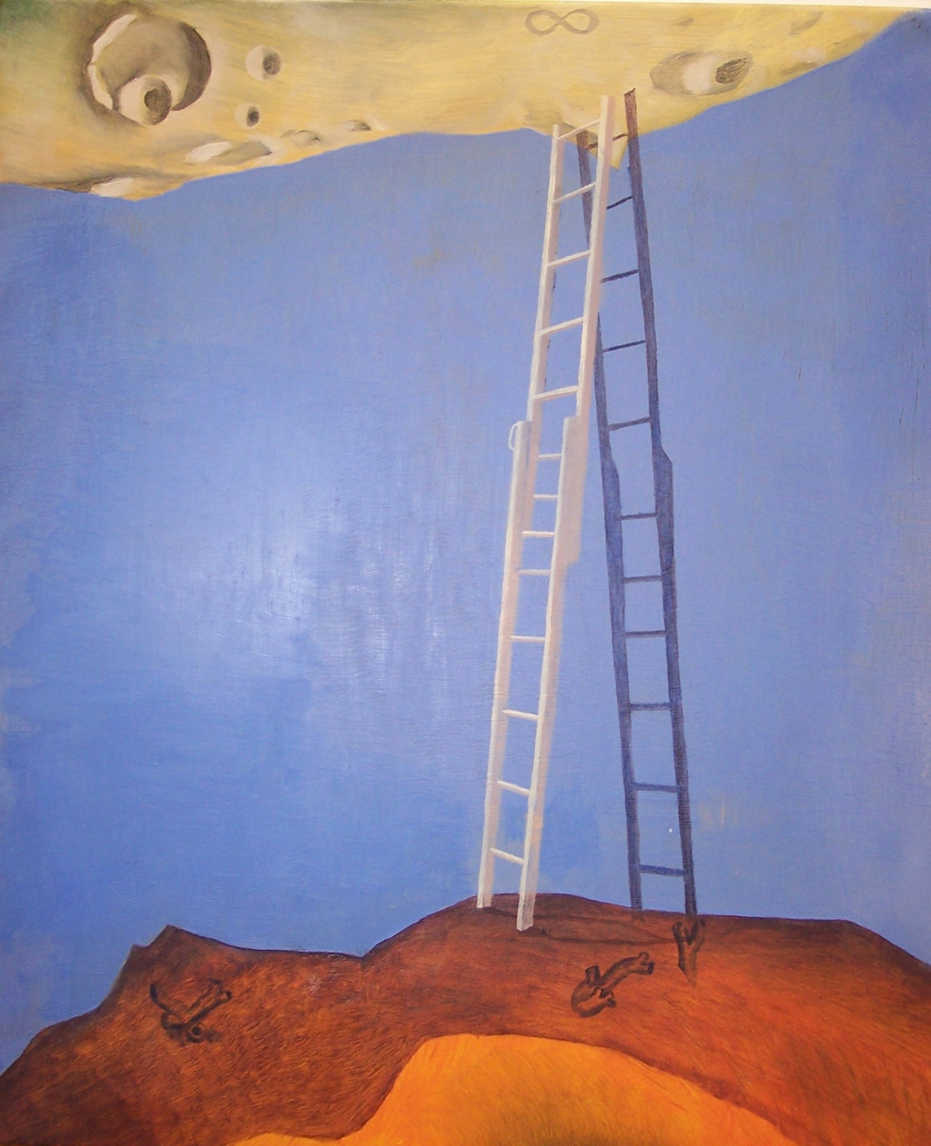 Madeleine Kelly Pharmacy 2005 Oil on gesso board 23 x 28cm
