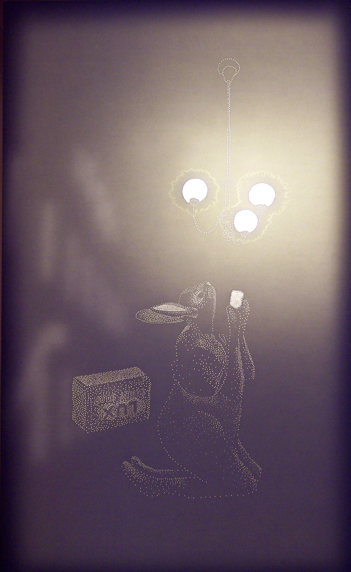 Lux’n’Lumen 2010 Foam core, light 47 x 38cm