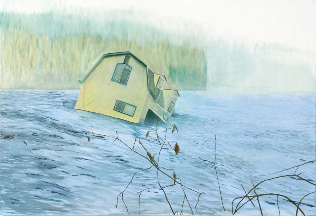 Madeleine Kelly Melted Silver on the sea