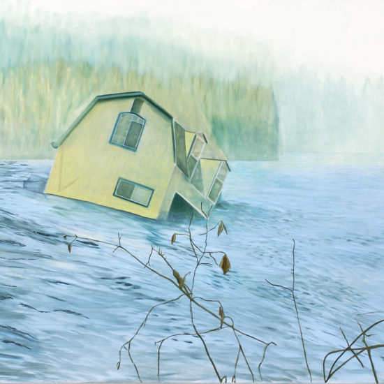 Madeleine Kelly Melted Silver on the sea