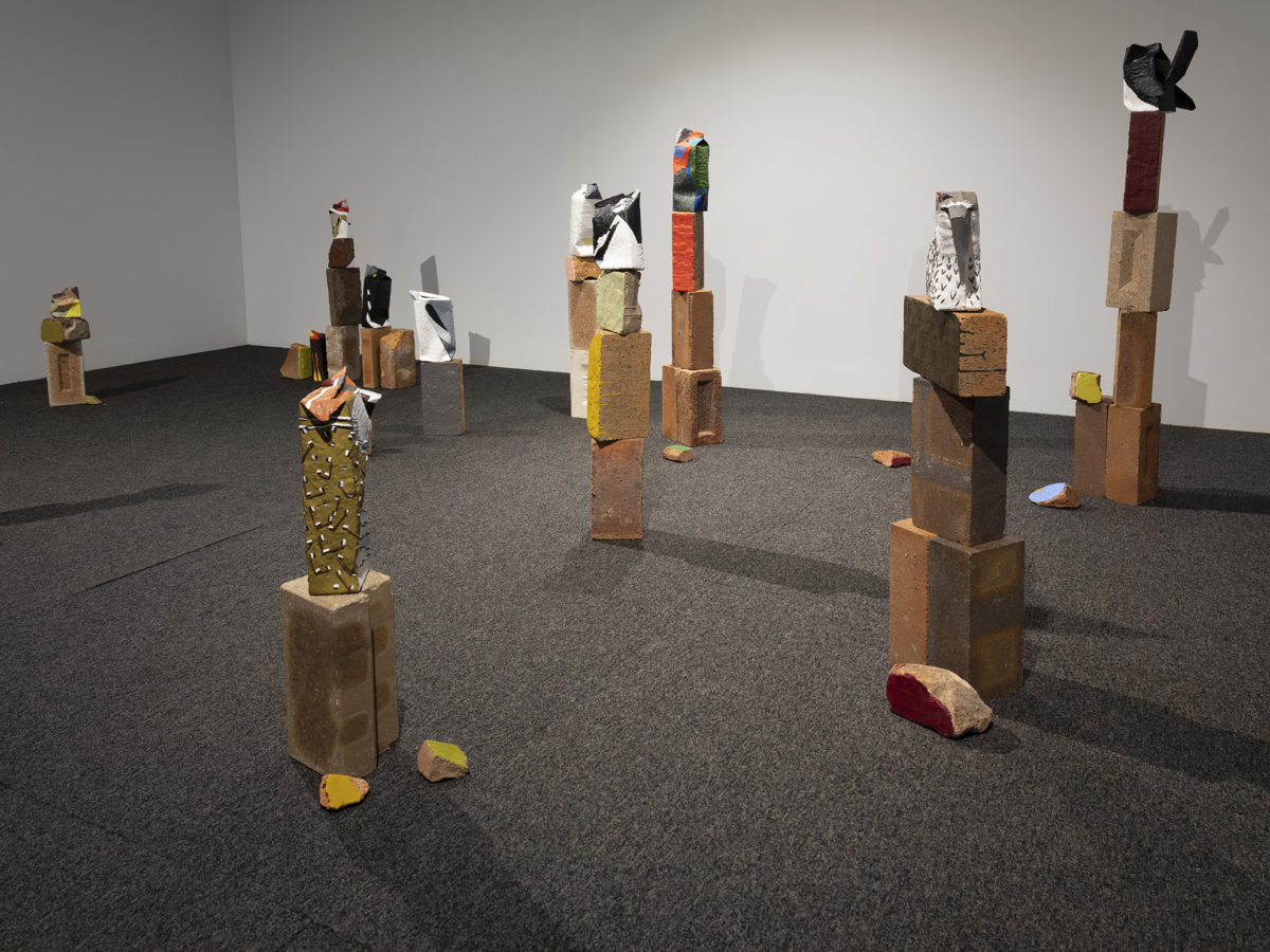 Canberra birds: Cute craft for the painting archive a series of 17 new abstract sculptures of Canberra birds made of encaustic on Tetra pak